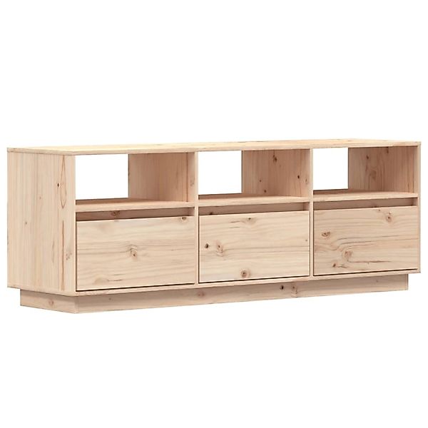 Vidaxl Tv-schrank 140x37x50 Cm Massivholz Kiefer günstig online kaufen