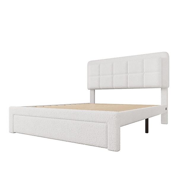 STILVORA Kinderbett 140x200 Polsterbett mit USB,Funktionsbett mit stauraum, günstig online kaufen