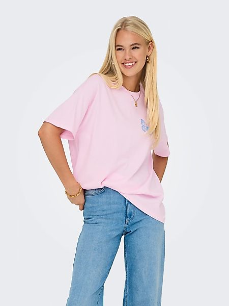 ONLY Kurzarmshirt "ONLVIVVI LIFE S/S LOVELY TOP JRS" günstig online kaufen