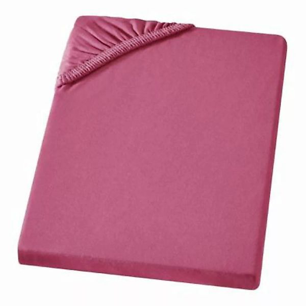 Carpe Sonno Spannbettlaken pink Gr. 100 x 200 günstig online kaufen