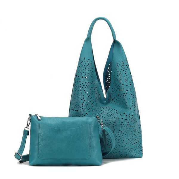 ITALYSHOP24 Schultertasche DAMEN XXL SHOPPER Set günstig online kaufen