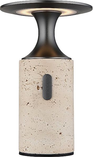 GLOBO LIGHTING LED Tischleuchte TRAVERTIN, Memoryfunktion, Timerfunktion, L günstig online kaufen