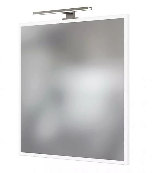 Spiegelpaneel 60 inkl LED-Beleuchtung GARDA von Held Möbel Weiß matt günstig online kaufen