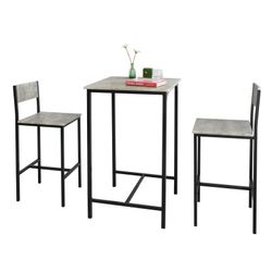 SoBuy Bartisch OGT27, 3-teilig Bartisch mit günstig online kaufen