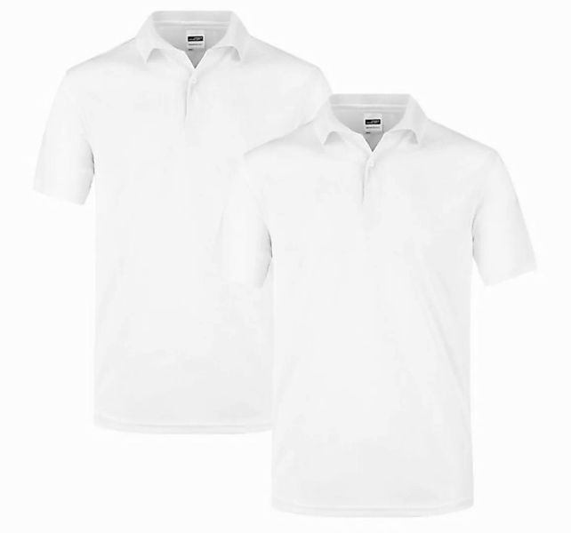 James & Nicholson Poloshirt Doppelpack Herren Basic Poloshirt für Sublimati günstig online kaufen