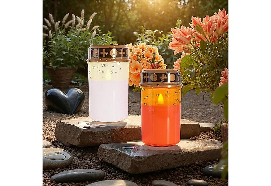 Raburg Grabkerze LED-Grablicht, Flackereffekt & 6 Monate Leuchtdauer, batte günstig online kaufen