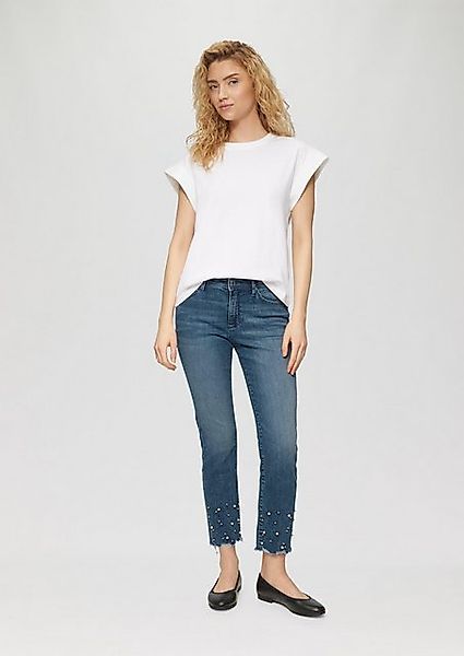 s.Oliver 5-Pocket-Jeans Ankle-Jeans Betsy / Slim Fit / Mid Rise / Slim Leg günstig online kaufen