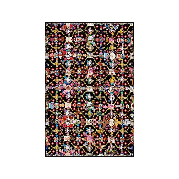 Moooi Carpets - Obsession Teppich 200x300cm - schwarz günstig online kaufen