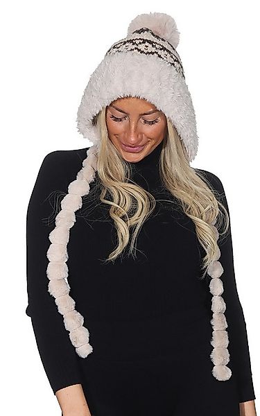 simaranda Strickmütze Damen Mütze 505 Beige günstig online kaufen