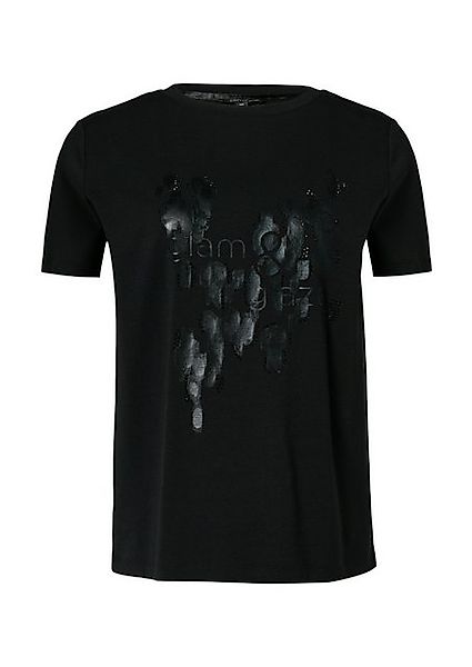 Comma Kurzarmshirt T-Shirt mit Artwork Artwork günstig online kaufen