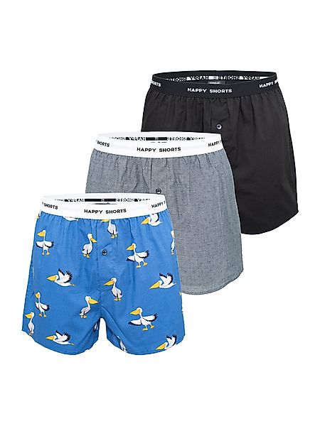 HAPPY SHORTS Boxer Mix (3-St) günstig online kaufen