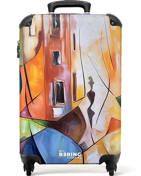 NoBoringSuitcases.com© Hartschalen-Trolley Abstrakt - Kunst - günstig online kaufen
