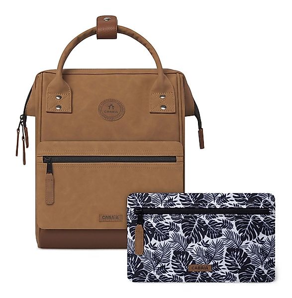 CABAIA Rucksack Vegan Nubuck Backpack (Set, günstig online kaufen
