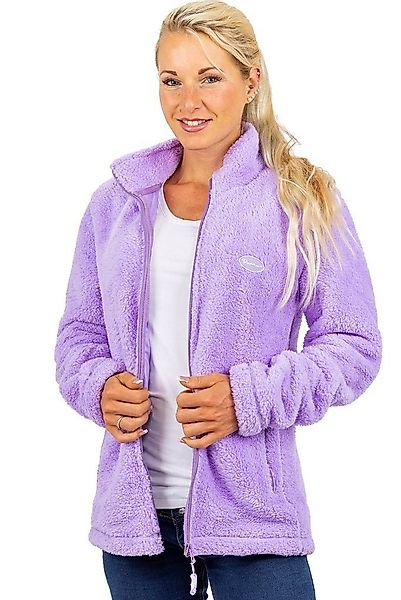 Reichstadt Fleecejacke Damen Regular Fit Flauschige Jacke Kuschelige 22RSW0 günstig online kaufen