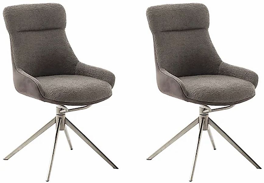 MCA furniture Esszimmerstuhl, Feingewebe, (2er-Set), drehbar 360°, Dreh- & günstig online kaufen