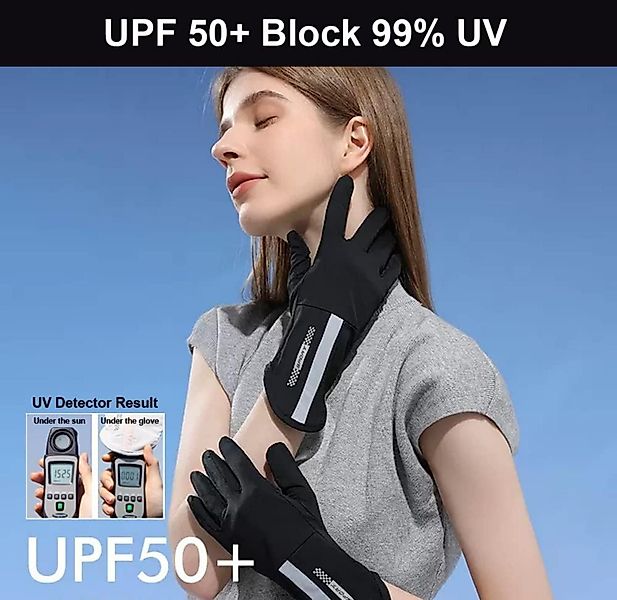 Coonoor Fahrradhandschuhe Rutschfeste UV-Schutz-Handschuhe für Damen,Atmung günstig online kaufen