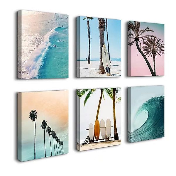 Visario Bilder-Collage 7-teilig, surfing günstig online kaufen