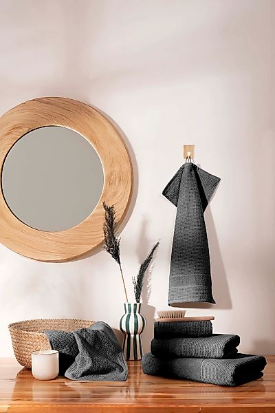 my home Handtuch Set Kimi, Duschtuch, günstig online kaufen