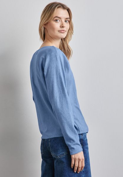 STREET ONE Strickpullover mit U-Boot-Ausschnitt günstig online kaufen