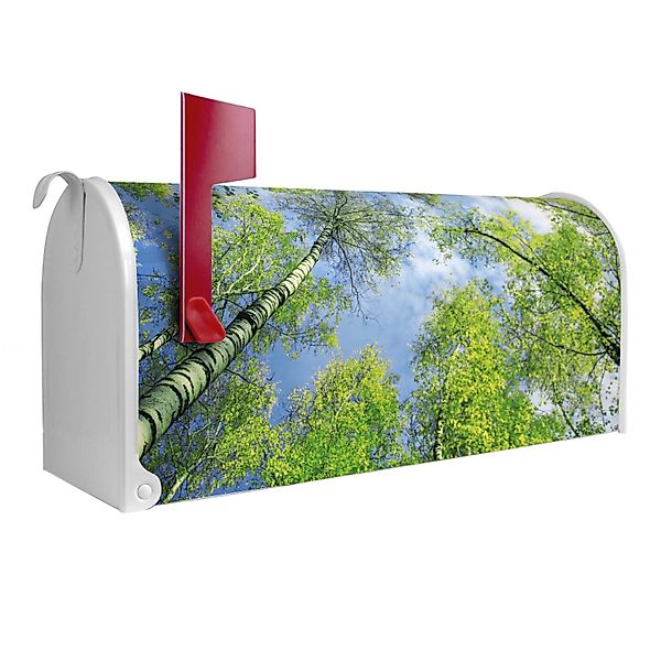 Banjado Amerikanischer Briefkasten Weiß 48x22x16cm US Mailbox Letterbox Pos günstig online kaufen