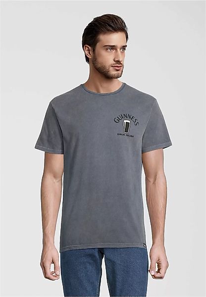 Recovered T-Shirt "Guinness Chest Pint Washed Grey", (1 tlg.), im zeitlosen günstig online kaufen