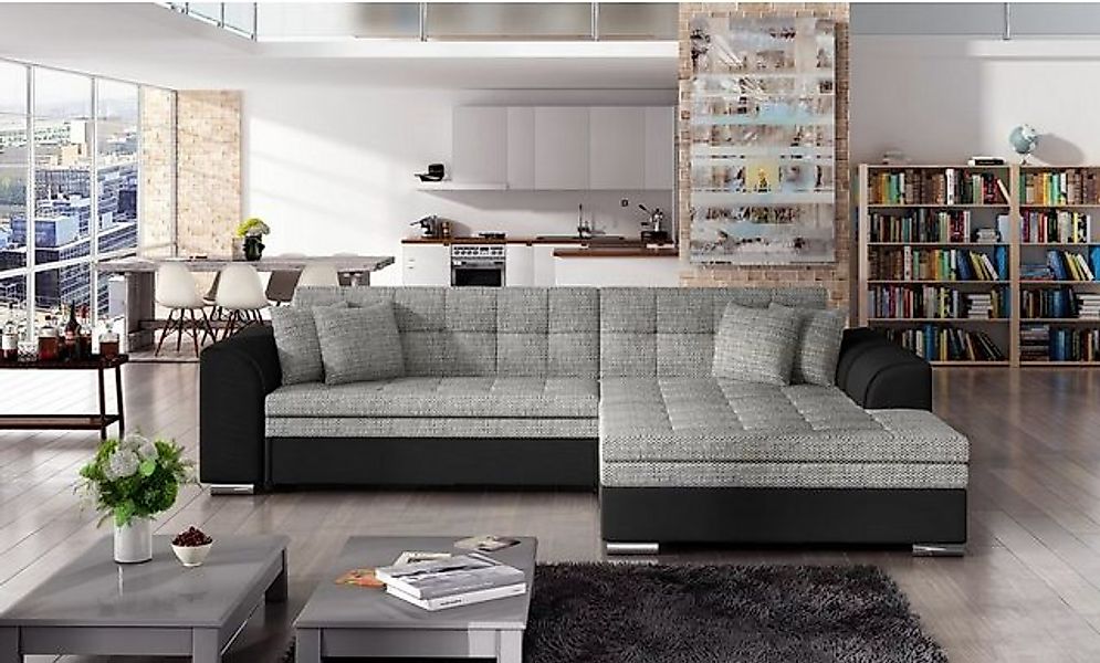 JVmoebel Ecksofa Große L-Form Wohnlandschaft luxuriöse Eckcouch modernes De günstig online kaufen