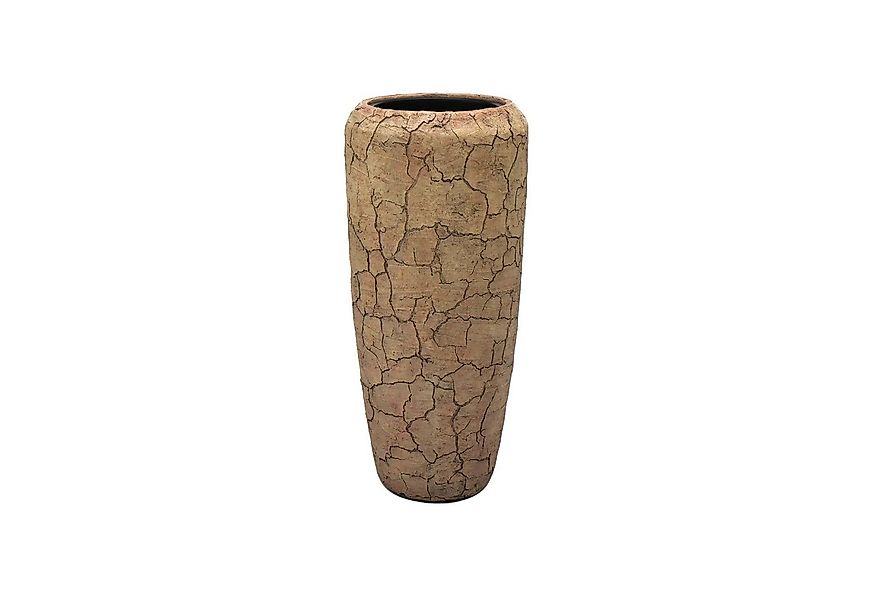 Flingora Bodenvase Brook, mit Einsatz - Fiberglas - Indoor - Cappuccino - H günstig online kaufen