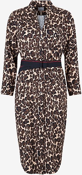 Sportalm Kitzbühel Druckkleid Eingrifftaschen mit Animalprint günstig online kaufen