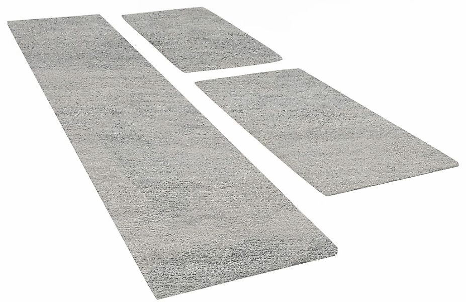 THEKO Bettumrandung "Maloronga Uni" Höhe 24 mm echter Berber Teppich, reine günstig online kaufen