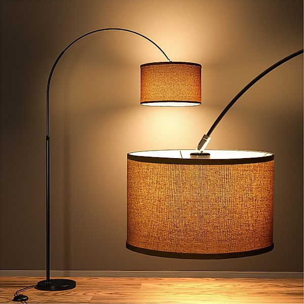 ANTEN LED Stehlampe Bogenlampe Stehlampe Bogenleuchte günstig online kaufen