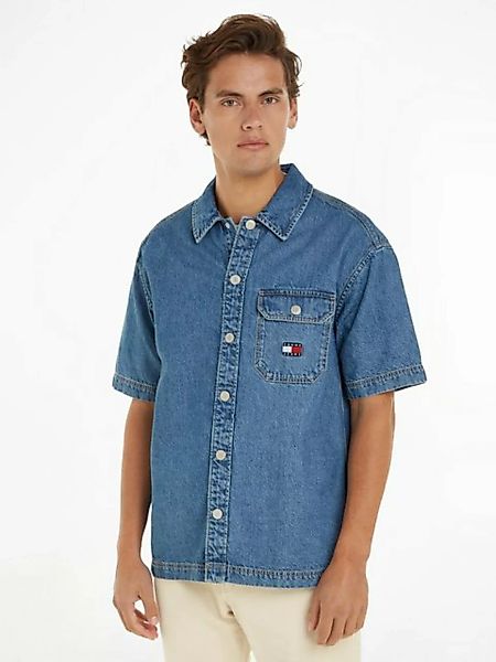 Tommy Jeans Jeanshemd TJM DENIM SS OVERSHIRT günstig online kaufen