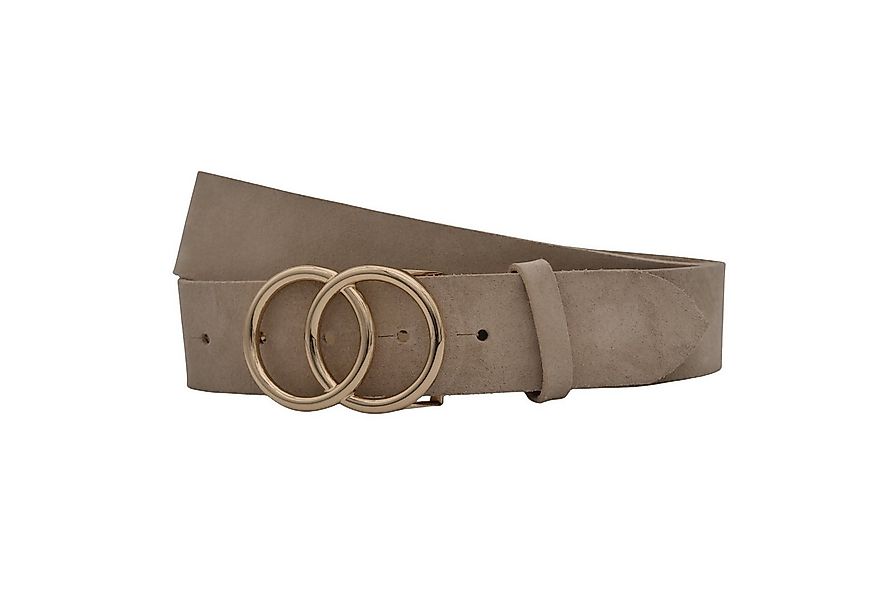 AnnaMatoni Ledergürtel AnnaMatoni Damen Ledergürtel in hochwertigem Velour günstig online kaufen