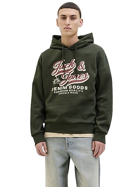 Jack & Jones Herren Hoodie Kapuzenpullover JJELOGO SWEAT HOOD 2 COL - Regul günstig online kaufen