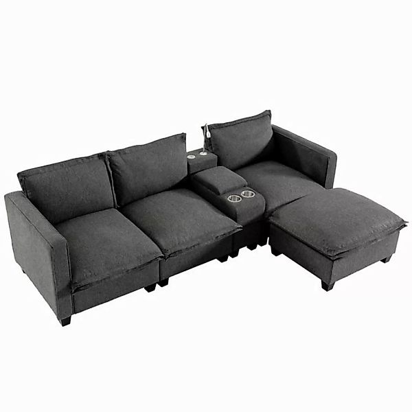 REDOM Sofa 3-Sitzer-Sofa,Küchensofa Ecksofa Loungesofa, Multifunktionales 3 günstig online kaufen