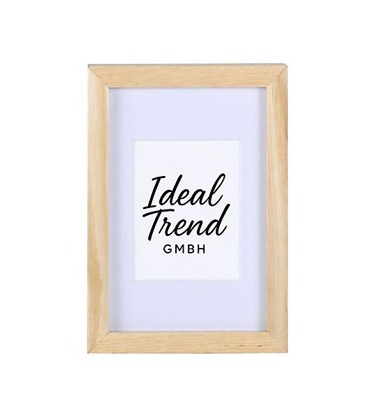 IDEAL TREND Bilderrahmen Bilderrahmen Massivholz Eiche günstig online kaufen