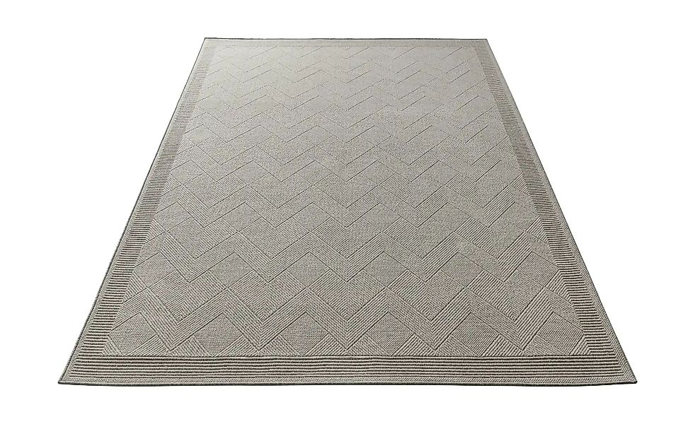 Wollteppich  Lana ¦ grau ¦ Wolle, Jute ¦ Maße (cm): B: 160 H: 0,9 Teppiche günstig online kaufen