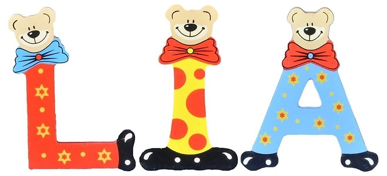 Playshoes Deko-Buchstaben (Set, 3 St), Kinder günstig online kaufen