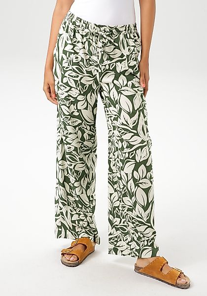 Aniston CASUAL Schlupfhose mit fantasievollen Blättern günstig online kaufen
