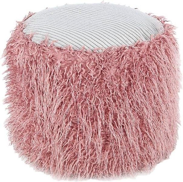 Kayoom Pouf Fellpouf Bobtail 125, Fellhocker günstig online kaufen