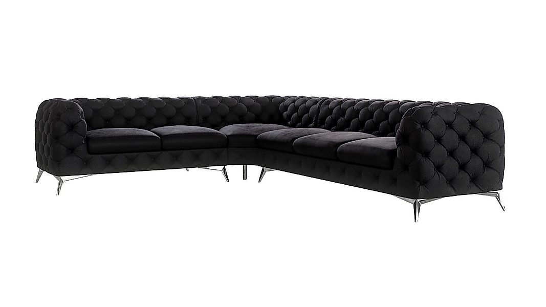 S-Style Möbel Ecksofa Kalina, Chesterfield mit günstig online kaufen