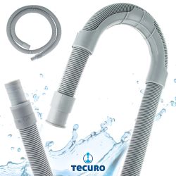 tecuro Schlauch Ablaufschlauch-Verlängerung f. Wasch,-Spülmaschinenschlauch günstig online kaufen
