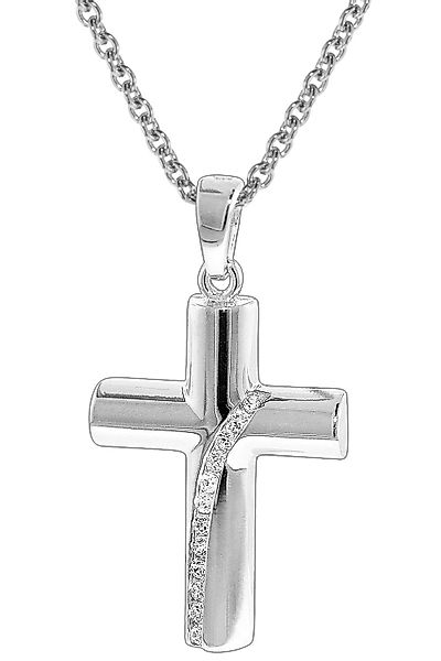 trendor Kette mit Anhänger Kreuz-Anhänger mit günstig online kaufen
