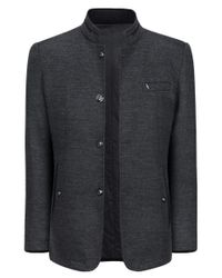 Allthemen Kurzmantel Herren Manteljacke mit Stehkragen günstig online kaufen