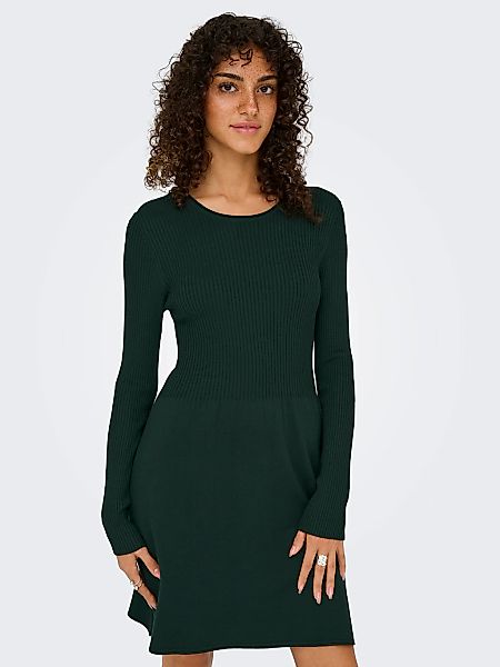 ONLY Strickkleid "ONLALMA L/S O-NECK DRESS KNT NOOS" günstig online kaufen