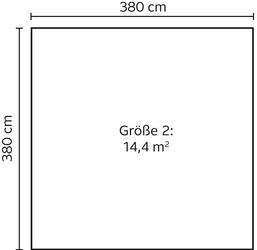 KONIFERA Gartenhaus "Nienstedten 2" in 3 Varianten günstig online kaufen