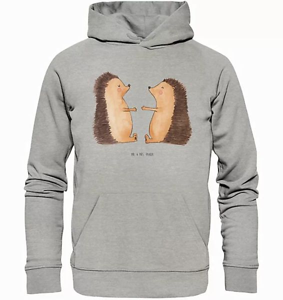 Mr. & Mrs. Panda Hoodie Igel Liebe Größe XXL - Heather Grey - Geschenk, Ehe günstig online kaufen