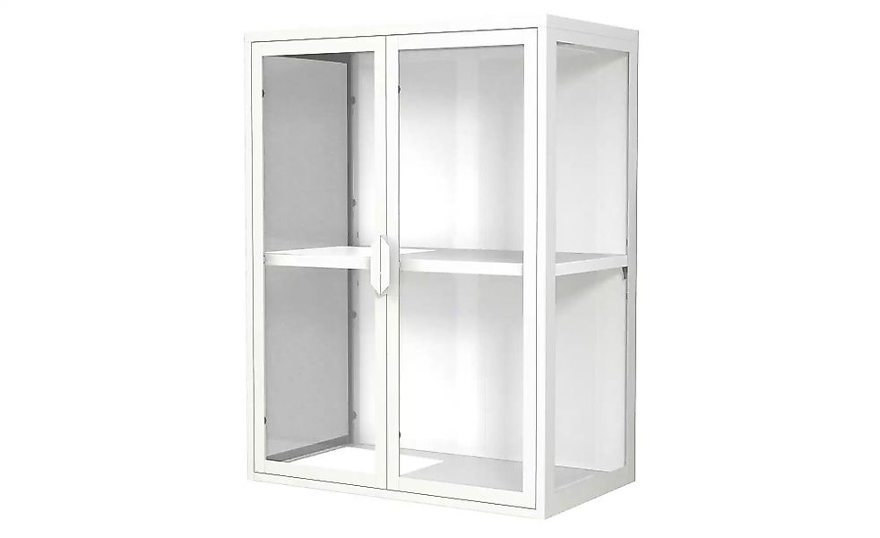 Hängevitrine  Flokas ¦ weiß ¦ Maße (cm): B: 60 H: 80 Schränke > Vitrinen - günstig online kaufen