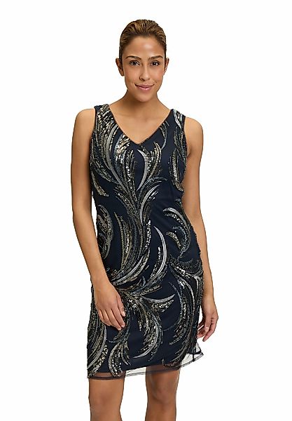 Vera Mont Etuikleid "Vera Mont Damen Etuikleid mit Stickerei", Glitzer günstig online kaufen
