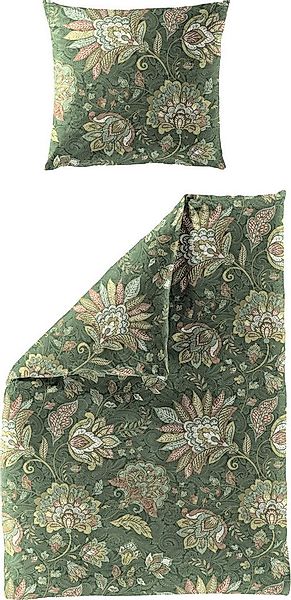 BIERBAUM Bettwäsche Bettwäsche, Biber, Paisley günstig online kaufen