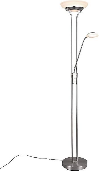 Reality Leuchten LED Stehlampe Orson, Dimmer, Lesearm, LED fest integriert, günstig online kaufen